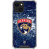 NHL Florida Panthers Frozen iPhone 13 Mini Clear Case