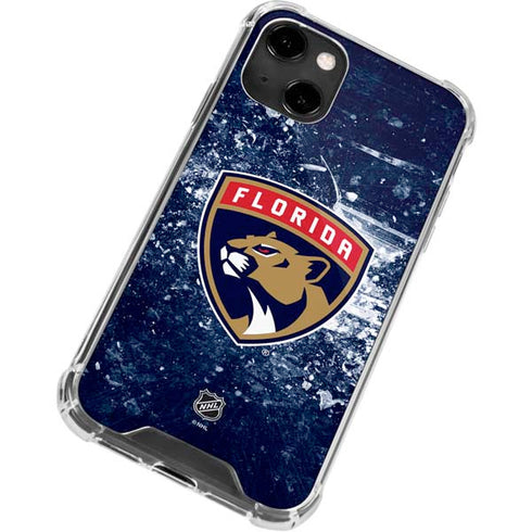 NHL Florida Panthers Frozen iPhone 14 Clear Case