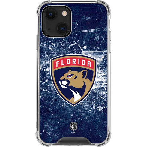 NHL Florida Panthers Frozen iPhone 15 Plus Clear Case