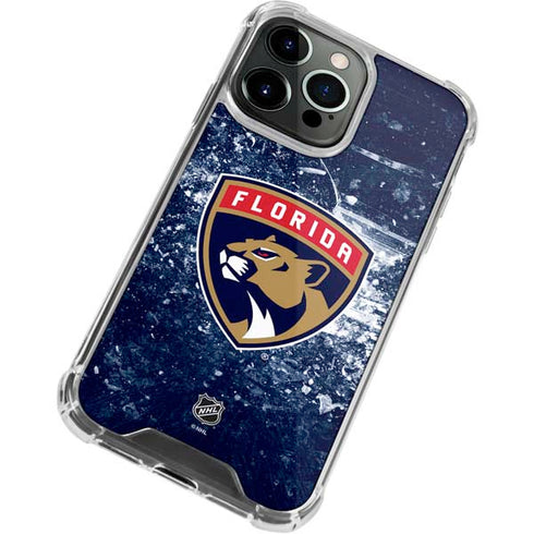 NHL Florida Panthers Frozen iPhone 15 Pro Clear Case