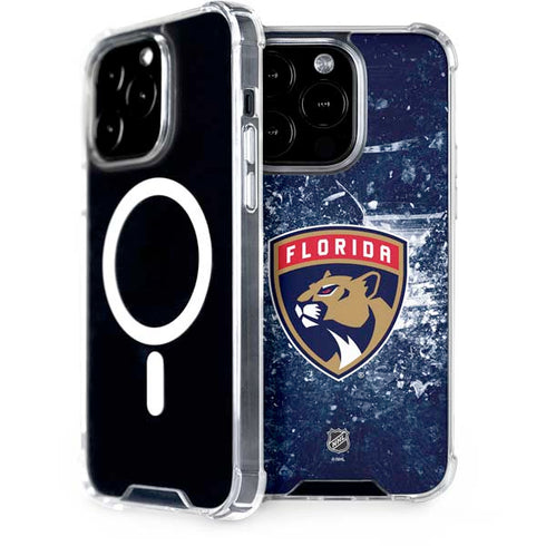 NHL Florida Panthers Frozen iPhone 15 Pro MagSafe Case