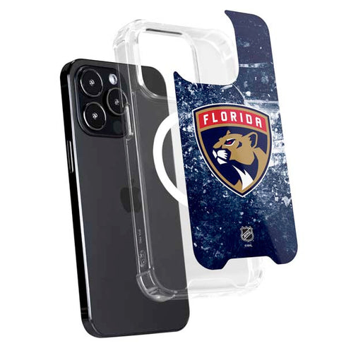 NHL Florida Panthers Frozen iPhone 14 Pro MagSafe Case
