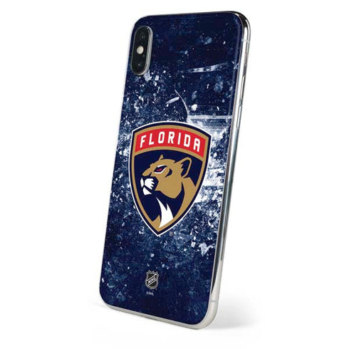 NHL Florida Panthers Frozen iPhone X Skin
