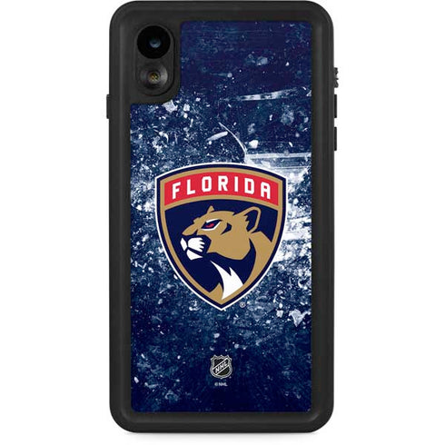 NHL Florida Panthers Frozen iPhone XR Waterproof Case