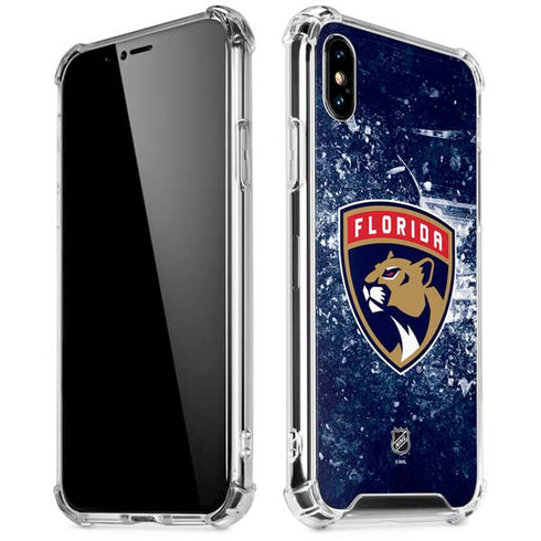 NHL Florida Panthers Frozen iPhone XS Max Clear Case