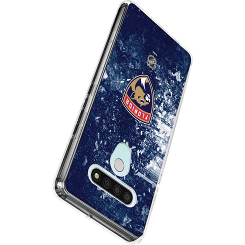 NHL Florida Panthers Frozen LG Stylo 6 Clear Case