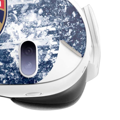 NHL Florida Panthers Frozen Meta Quest 3 Skin