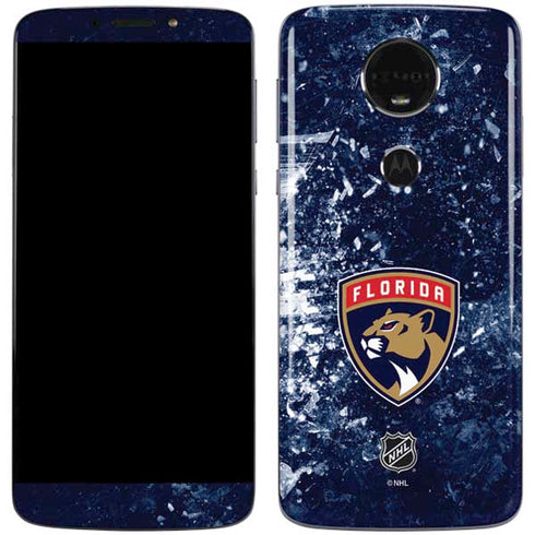 NHL Florida Panthers Frozen Moto E5 Plus Skin