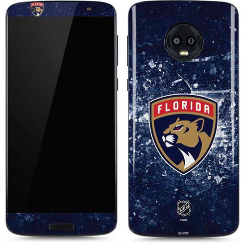 NHL Florida Panthers Frozen Moto G6 Skin