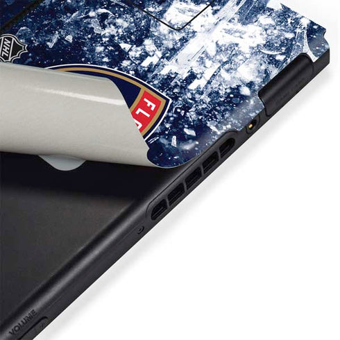 NHL Florida Panthers Frozen Nintendo Switch Bundle Skin