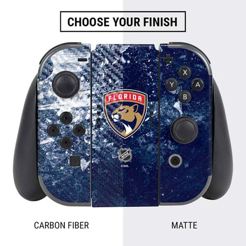 NHL Florida Panthers Frozen Nintendo Switch Bundle Skin