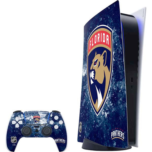 NHL Florida Panthers Frozen PS5 Digital Edition Bundle Skin