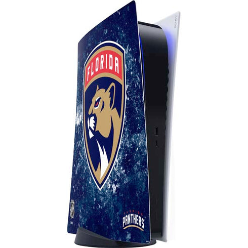 NHL Florida Panthers Frozen PS5 Digital Edition Console Skin