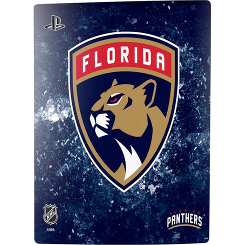 NHL Florida Panthers Frozen PS5 Digital Edition Console Skin