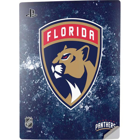 NHL Florida Panthers Frozen PS5 Digital Edition Console Skin