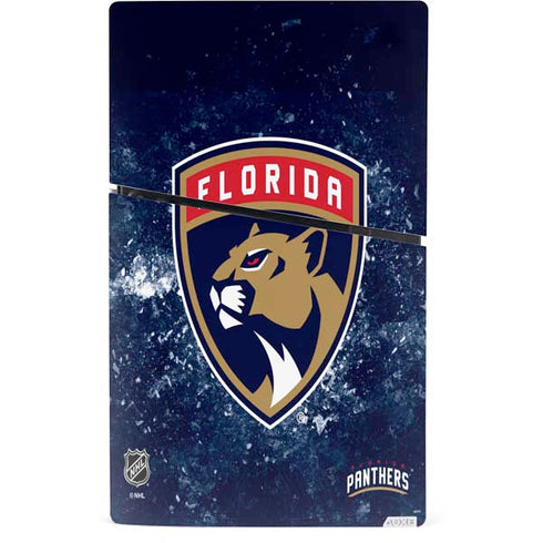 NHL Florida Panthers Frozen PS5 Slim Digital Edition Bundle Skin