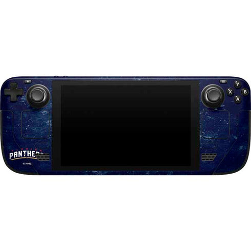 NHL Florida Panthers Frozen Steam Deck Handheld Gaming Computer Skin