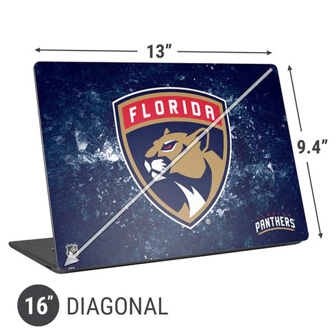 NHL Florida Panthers Frozen Universal Laptop 16in (13 x 9.4in) Skin