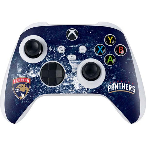 NHL Florida Panthers Frozen Xbox Series S Controller Skin