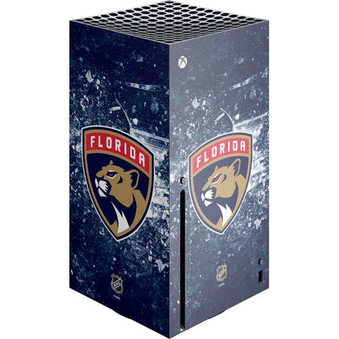 NHL Florida Panthers Frozen Xbox Series X Console Skin
