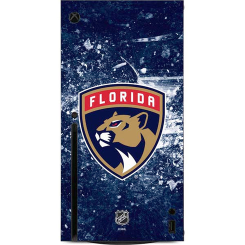 NHL Florida Panthers Frozen Xbox Series X Console Skin