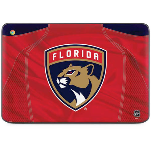 NHL Florida Panthers Jersey HP Chromebook Skin
