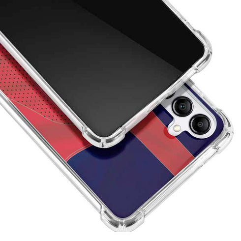 NHL Florida Panthers Jersey Galaxy A14 5G Clear Case