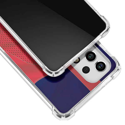 NHL Florida Panthers Jersey Galaxy A53 5G Clear Case