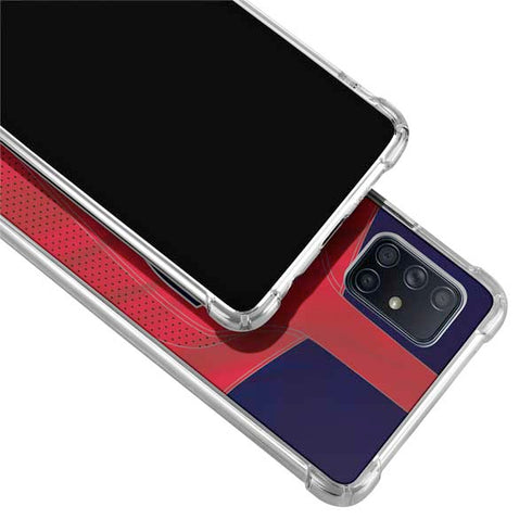 NHL Florida Panthers Jersey Galaxy A71 5G Clear Case