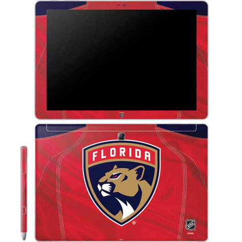 NHL Florida Panthers Jersey Galaxy Book 12in Skin