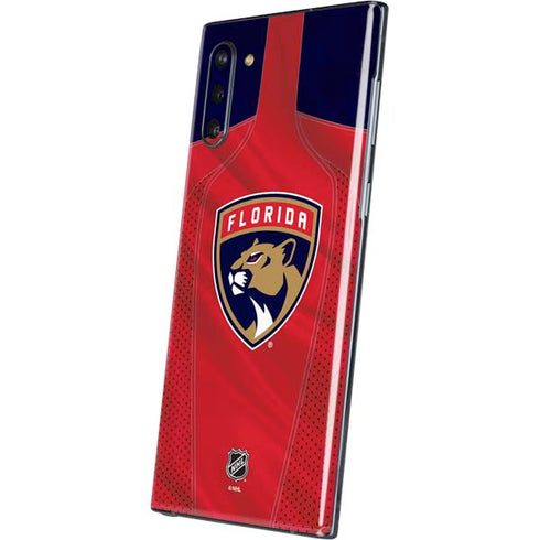 NHL Florida Panthers Jersey Galaxy Note 10 Skin