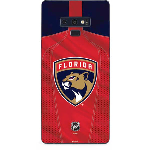 NHL Florida Panthers Jersey Galaxy Note 9 Skin