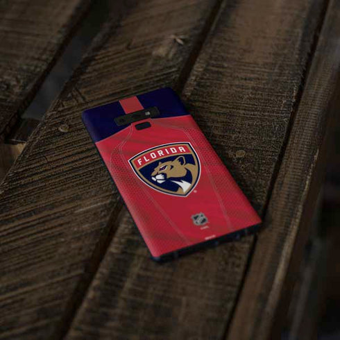 NHL Florida Panthers Jersey Galaxy Note 9 Skin