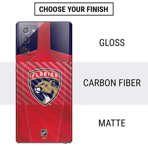 NHL Florida Panthers Jersey Galaxy Note20 5G Skin