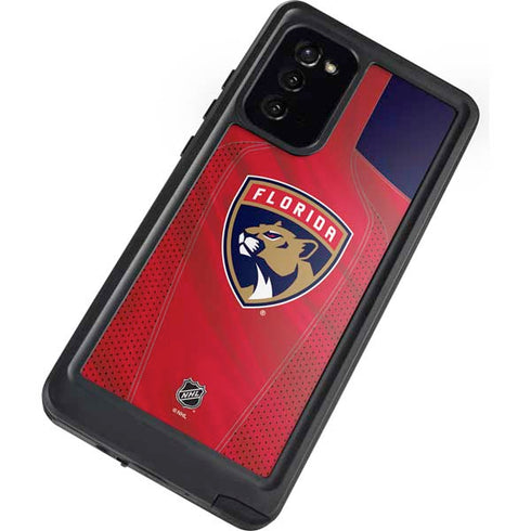 NHL Florida Panthers Jersey Galaxy Note20 5G Waterproof Case
