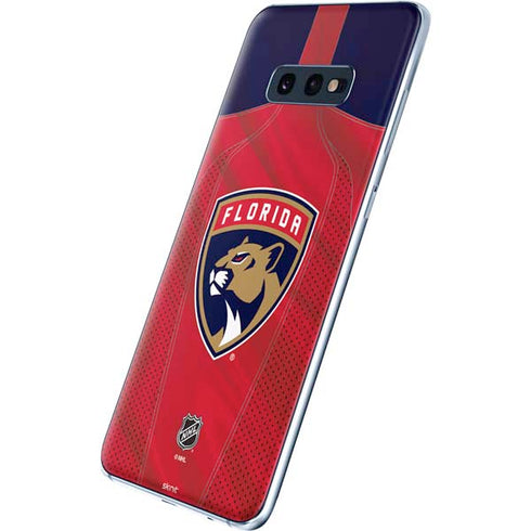 NHL Florida Panthers Jersey Galaxy S10e Skin