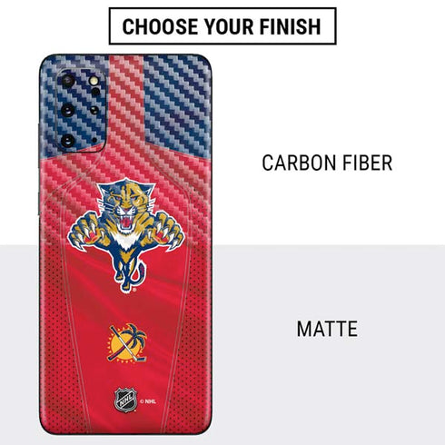 NHL Florida Panthers Jersey Galaxy S20 Plus Skin