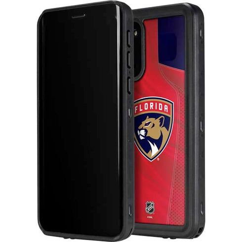 NHL Florida Panthers Jersey Galaxy S20 Waterproof Case