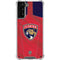 NHL Florida Panthers Jersey Galaxy S21 Plus 5G Clear Case