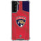 NHL Florida Panthers Jersey Galaxy S22 Plus Clear Case
