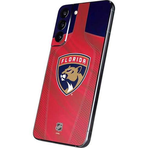 NHL Florida Panthers Jersey Galaxy S22 Plus Skin