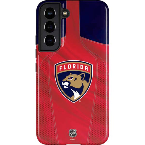 NHL Florida Panthers Jersey Galaxy S22 Pro Case