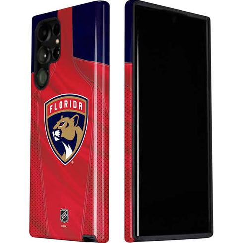 NHL Florida Panthers Jersey Galaxy S22 Ultra Pro Case