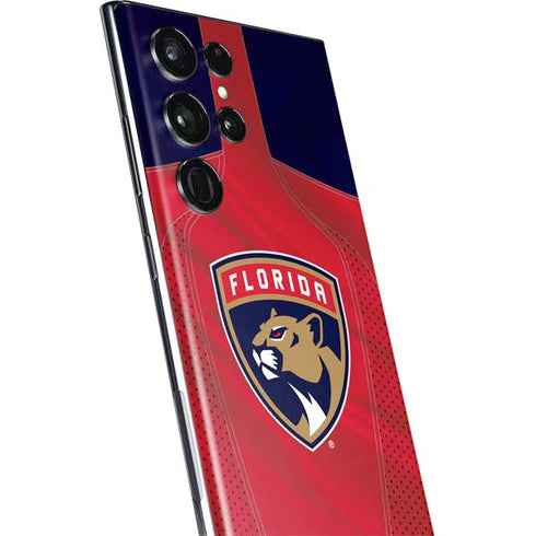 NHL Florida Panthers Jersey Galaxy S22 Ultra Skin