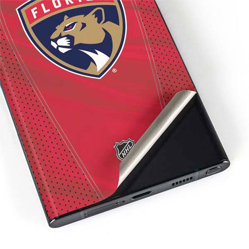NHL Florida Panthers Jersey Galaxy S22 Ultra Skin