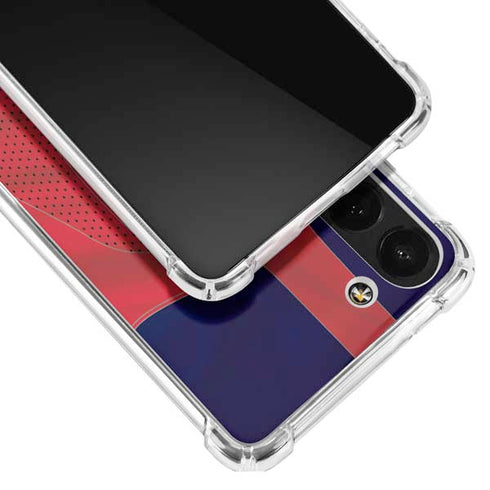 NHL Florida Panthers Jersey Galaxy S23 Plus Clear Case