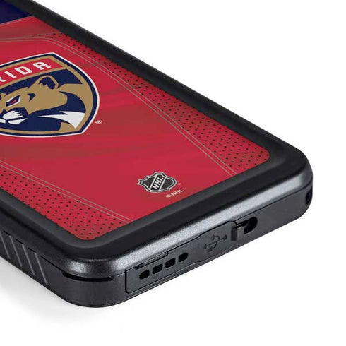 NHL Florida Panthers Jersey Galaxy S23 Plus Waterproof Case