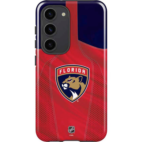 NHL Florida Panthers Jersey Galaxy S23 Pro Case