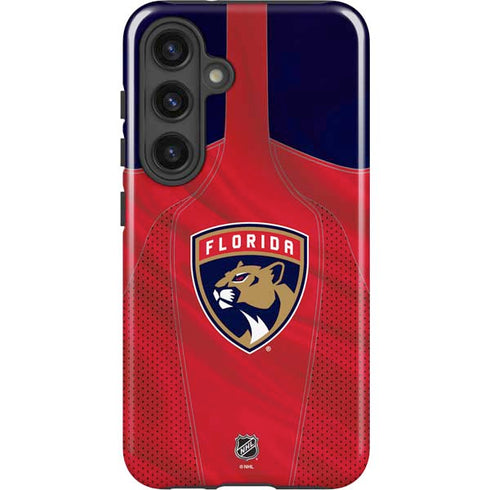NHL Florida Panthers Jersey Galaxy S24 Impact Case