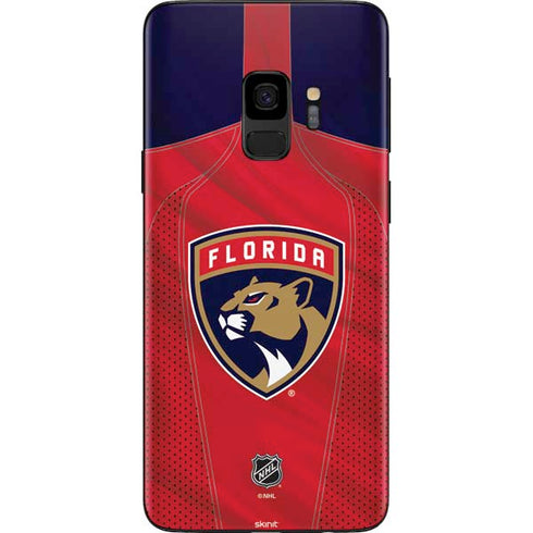 NHL Florida Panthers Jersey Galaxy S9 Skin